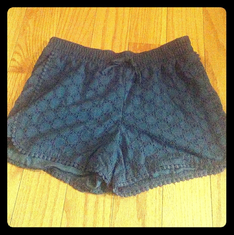 Navy blue shorts